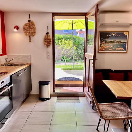 Appartement Deux Pieces Donnant Sur Un Jardin Антиб Екстериор снимка